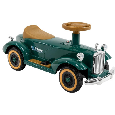 Электромобиль Pituso Ретро 2700003-4P-Green зелёный 01